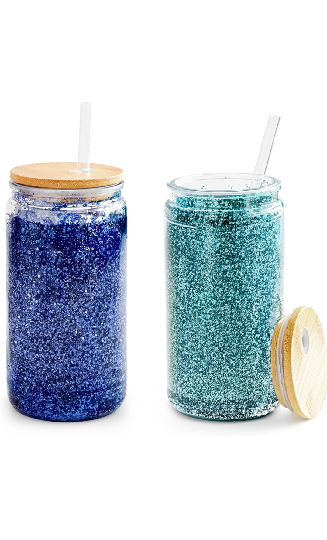 16oz Acrylic Snowglobe Tumbler